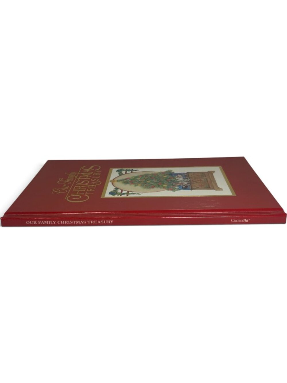 Vintage Our Family Christmas Treasury Memory Book Hardcover Current Inc 1989 New - Picture 9 of 13